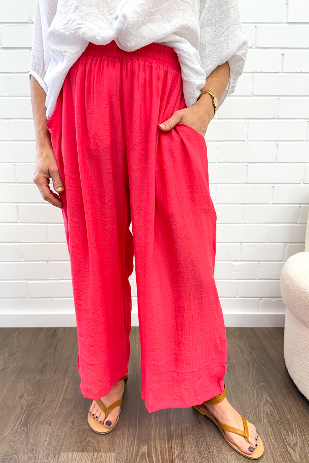 Tibet Pants Petite - Watermelon - Image 3