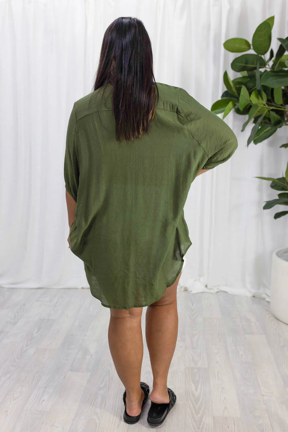 Tibet Shirt - Khaki - Image 6