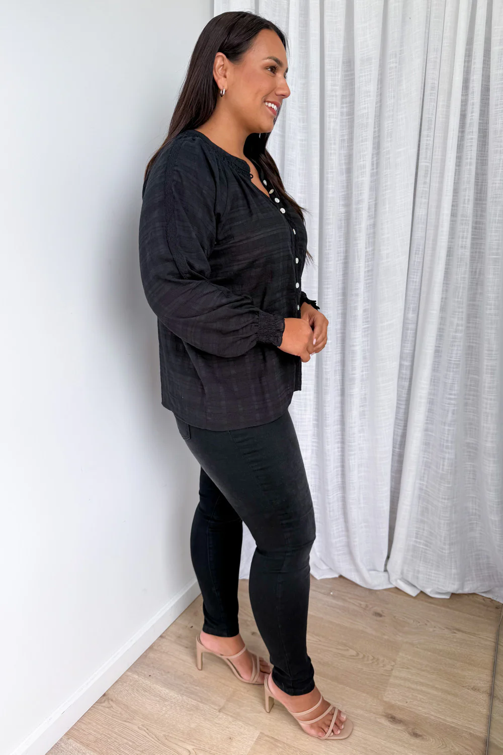 Tilda Blouse - Black - Image 10
