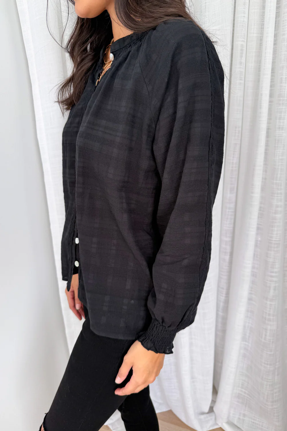 Tilda Blouse - Black - Image 5