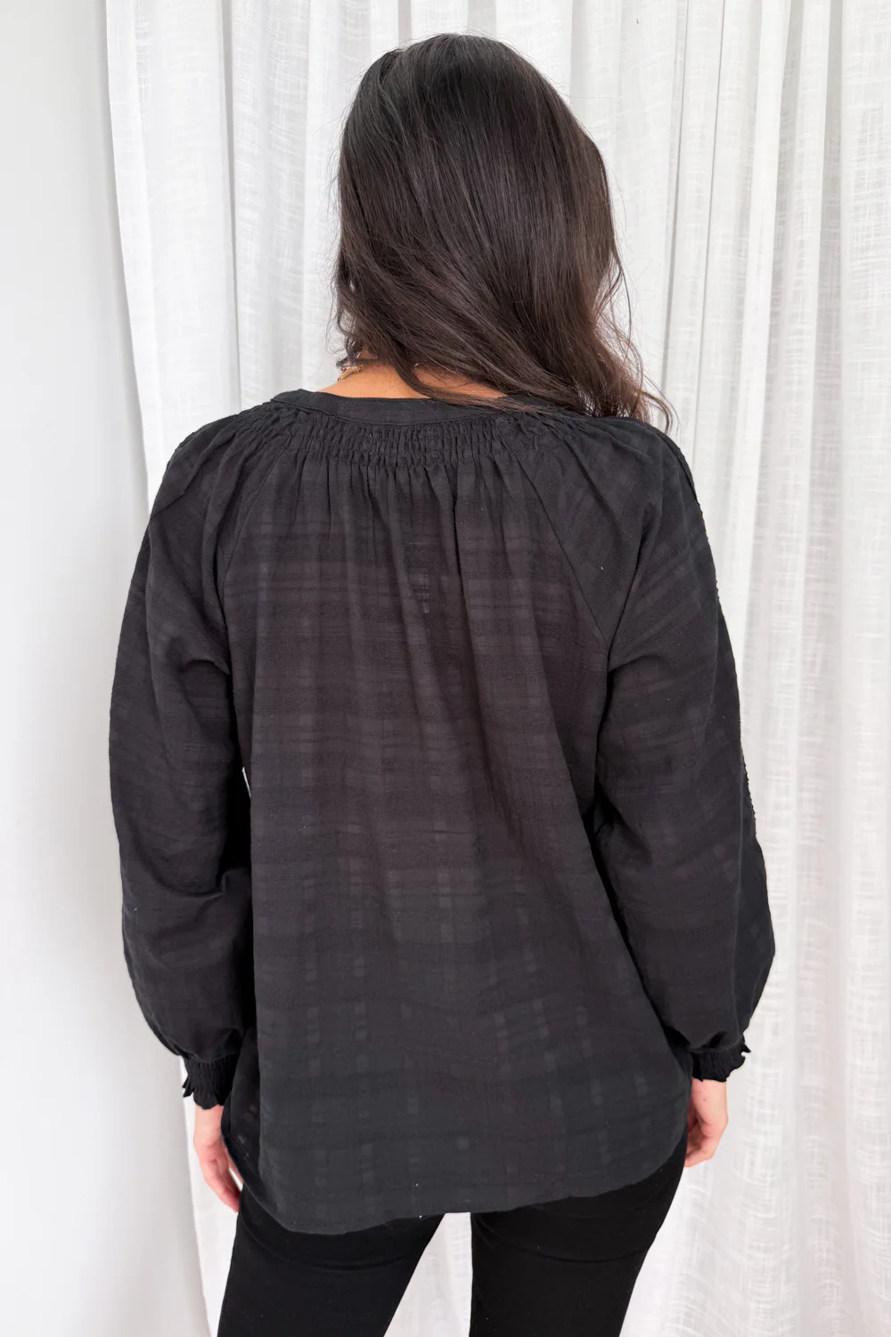 Tilda Blouse - Black - Image 7