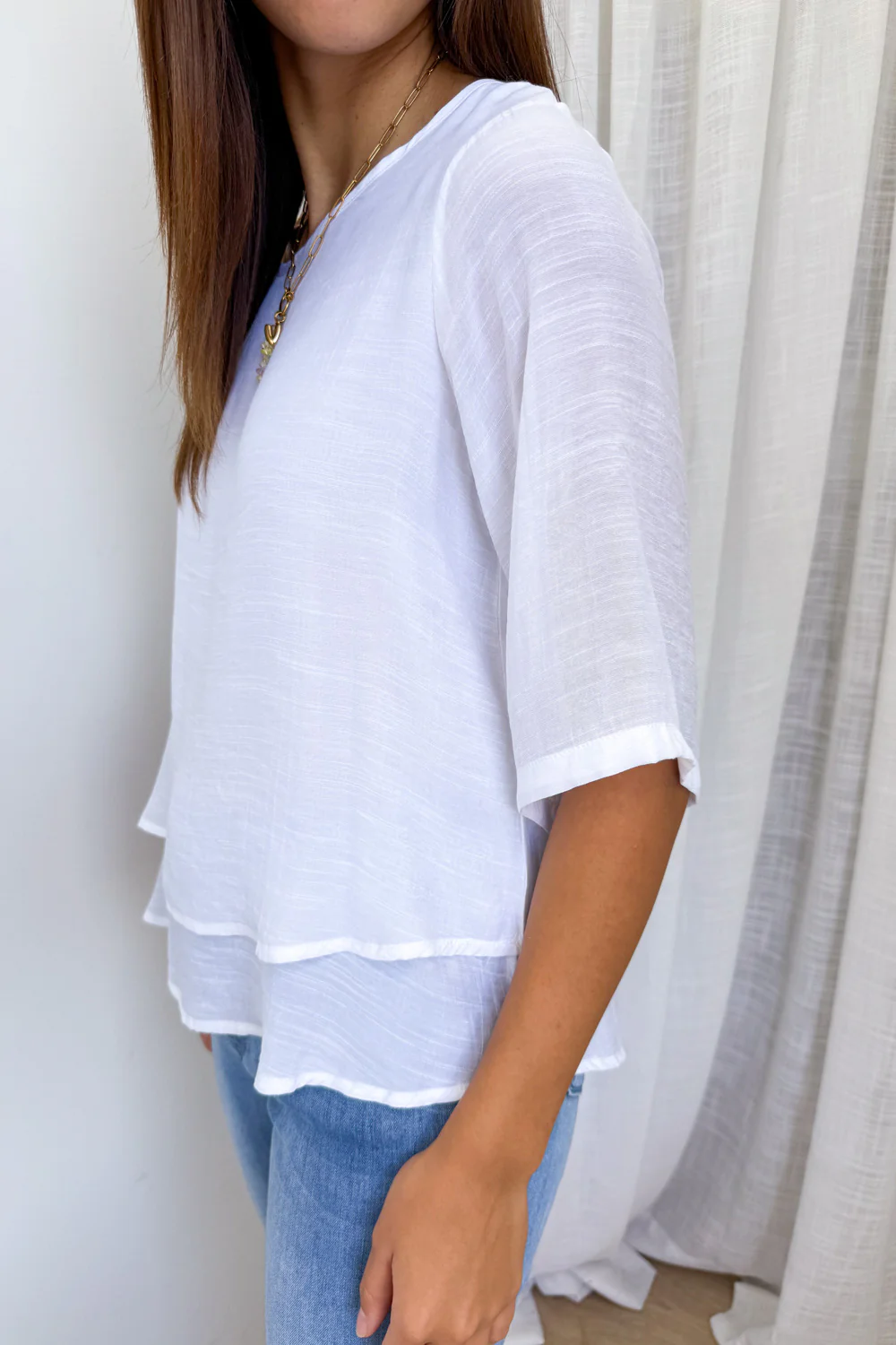 Tisse Top - White - Image 4
