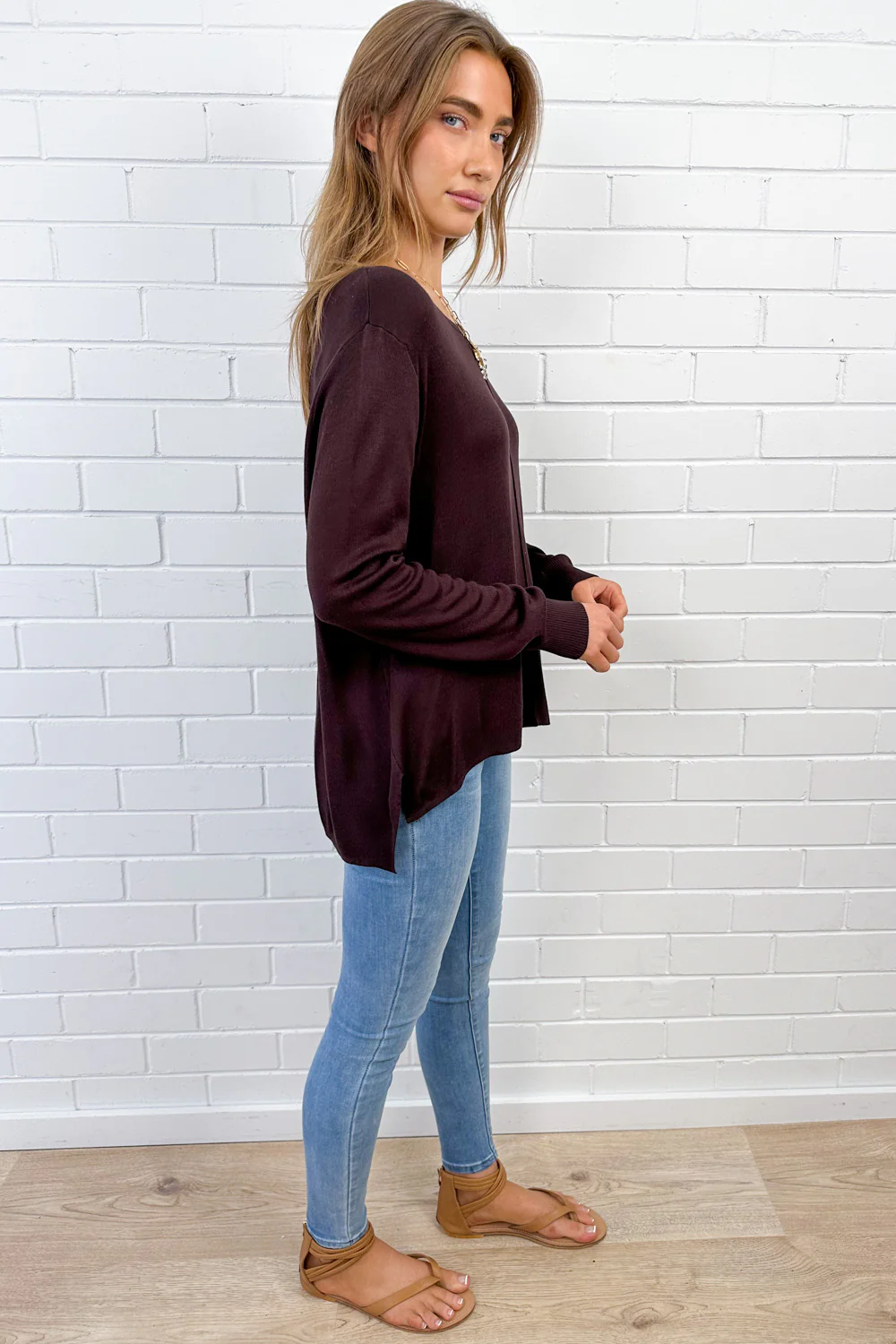 Trillions Knit - Chocolate - Image 3