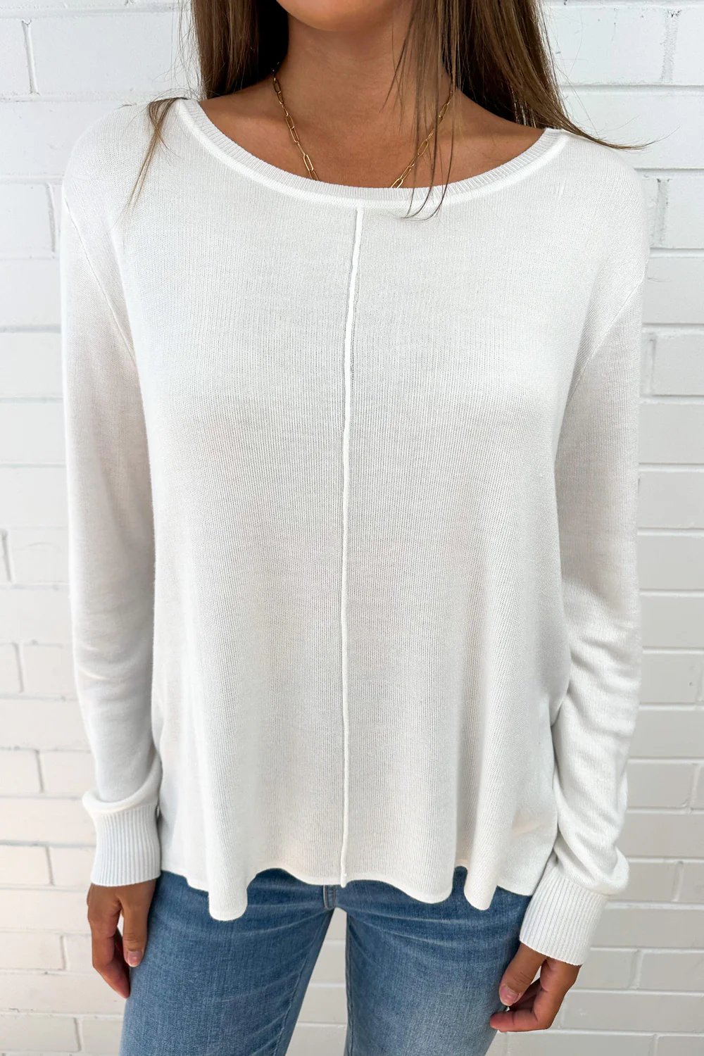 Trillions Knit - Ivory - Image 2