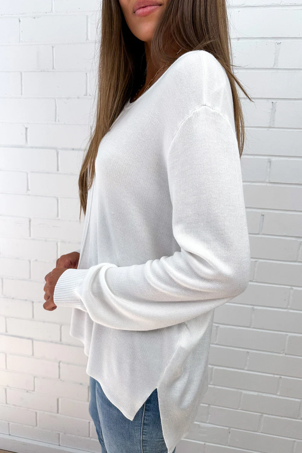 Trillions Knit - Ivory - Image 4