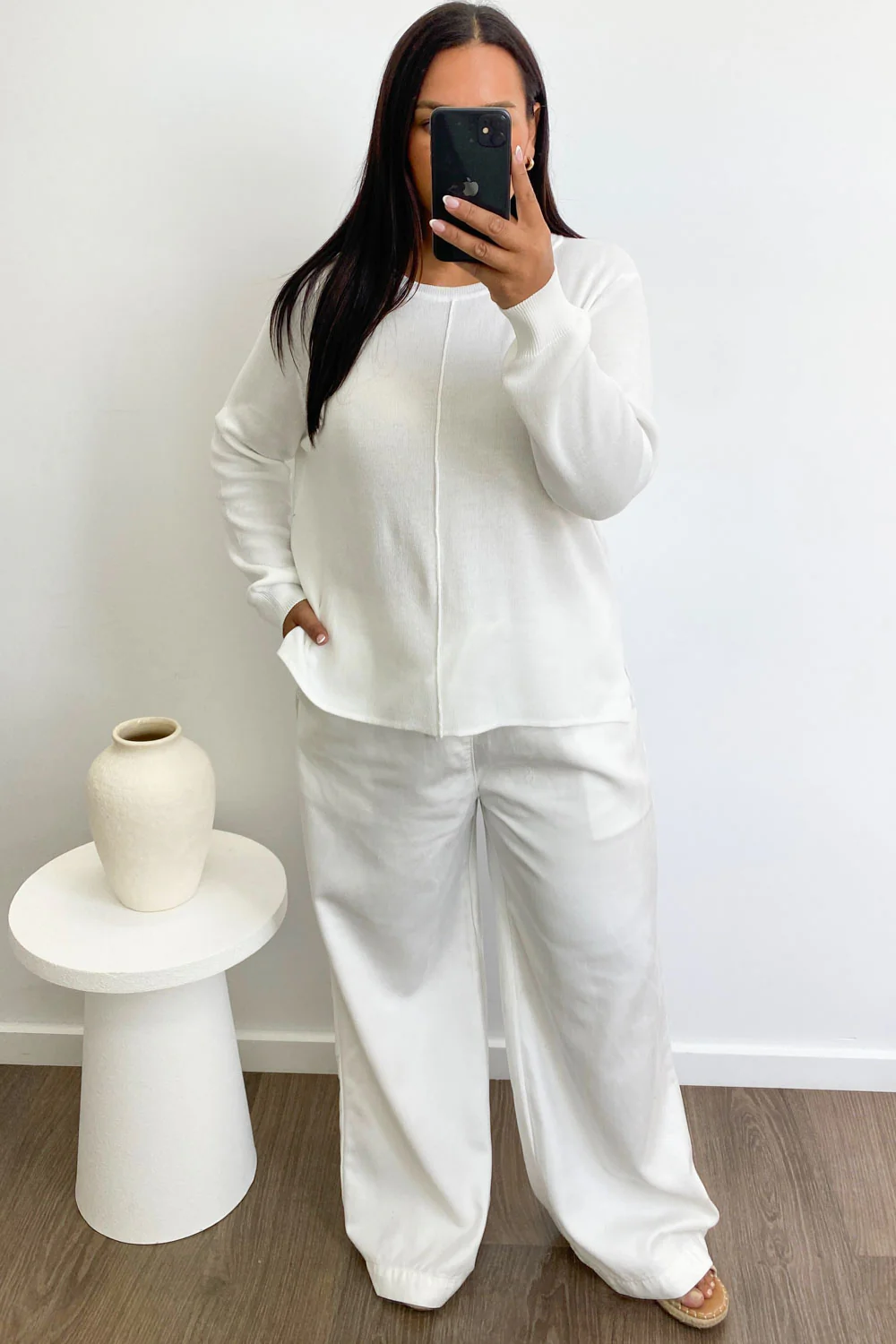 Trillions Knit - Ivory - Image 6