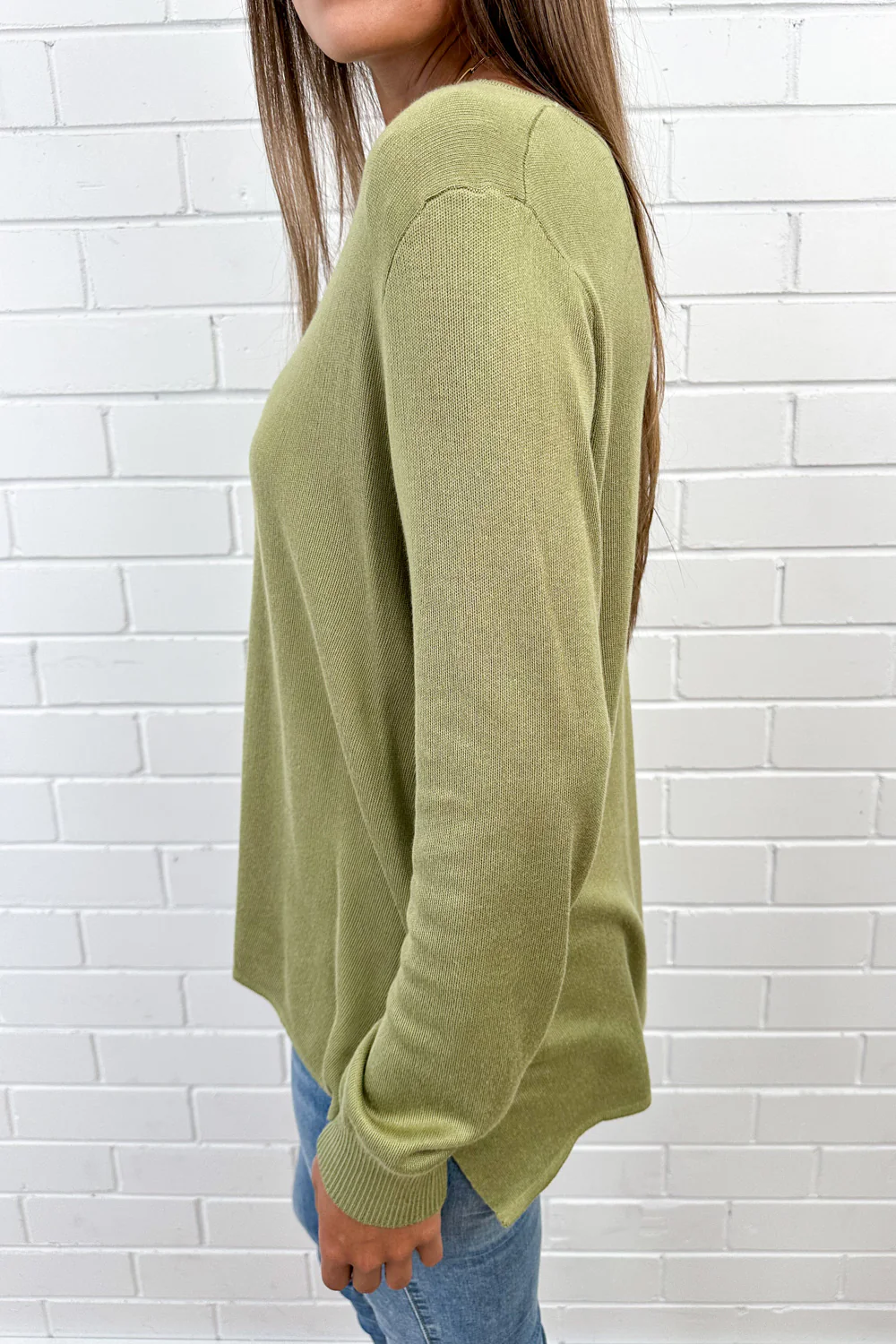 Trillions Knit - Olive - Image 5