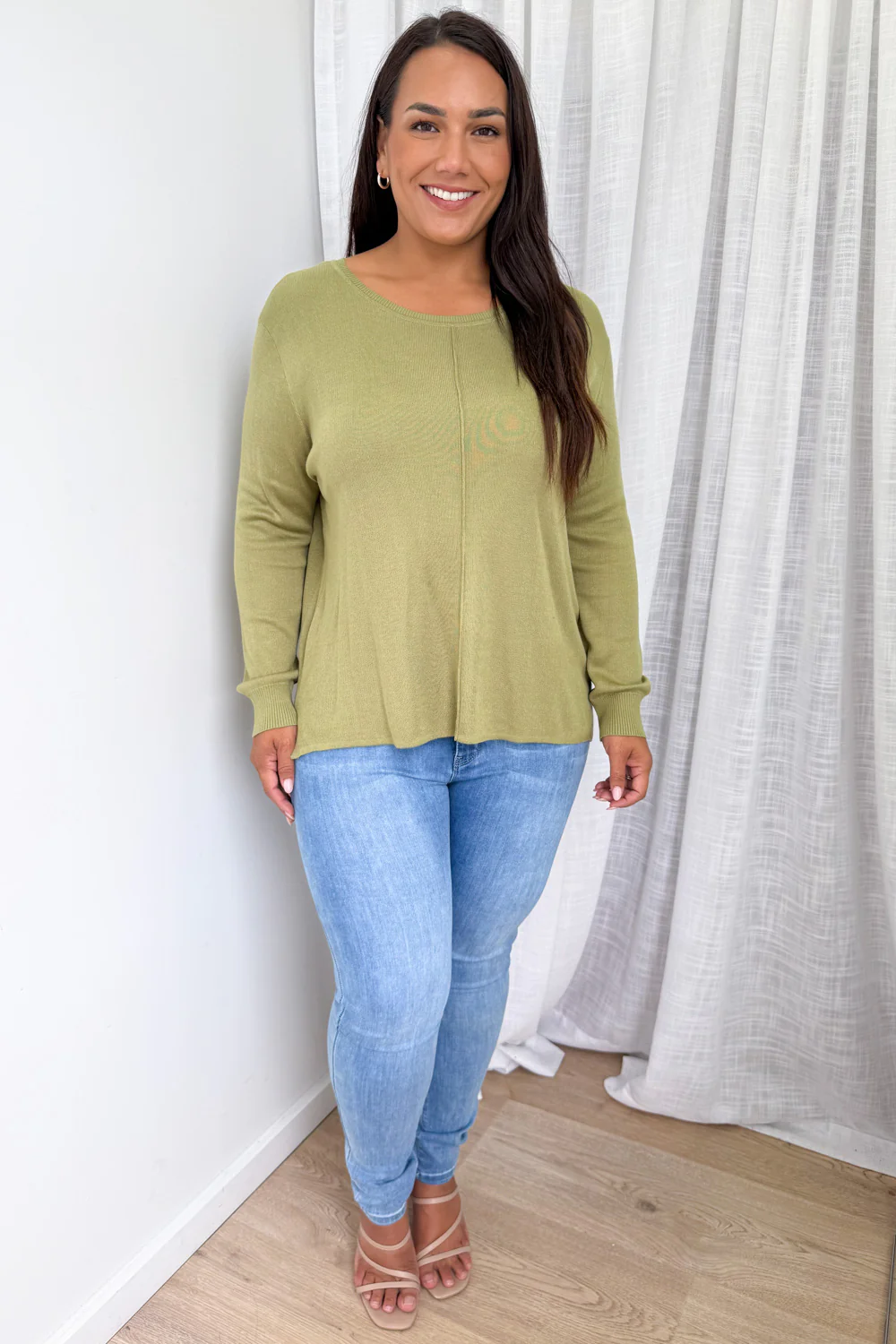 Trillions Knit - Olive - Image 8