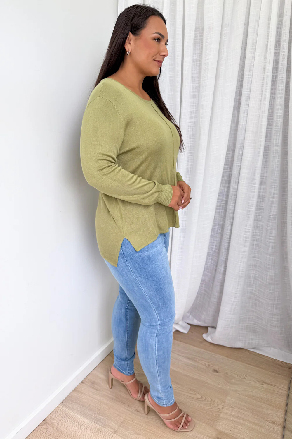 Trillions Knit - Olive - Image 9