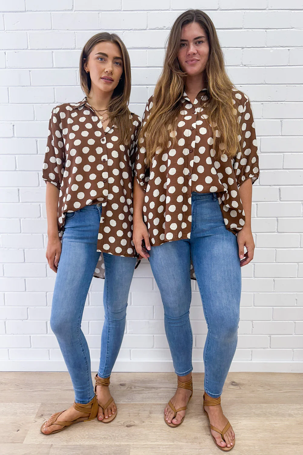 Trista Shirt - Chocolate Spot - Image 15