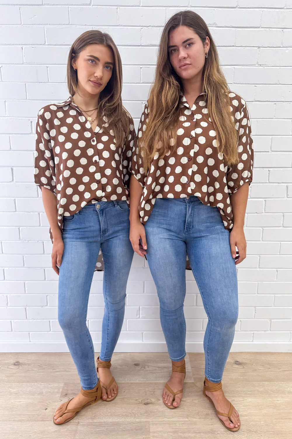 Trista Shirt - Chocolate Spot - Image 16