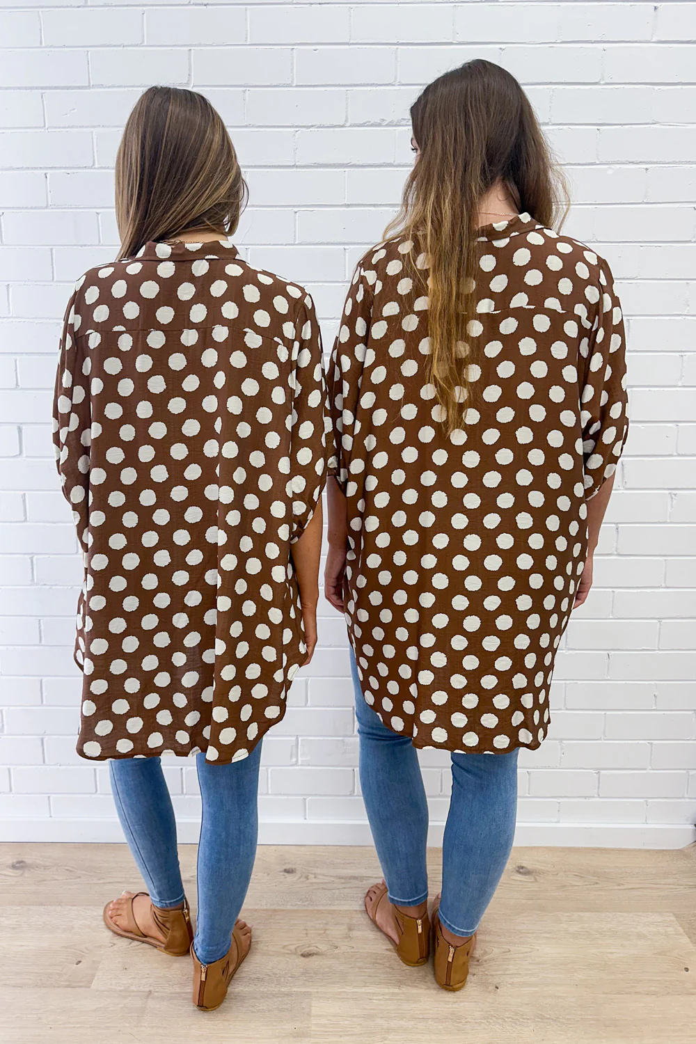 Trista Shirt - Chocolate Spot - Image 19