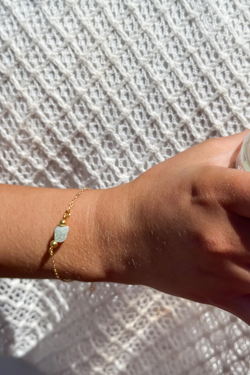 Trust The Process Bracelet - Green Aventurine - Image 2