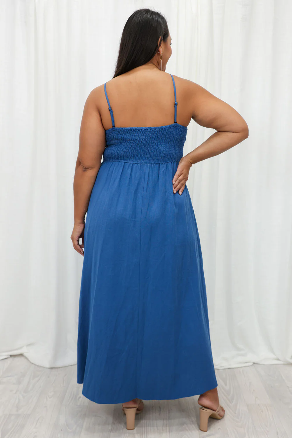 Two Way Maxi Dress - Black - Image 19