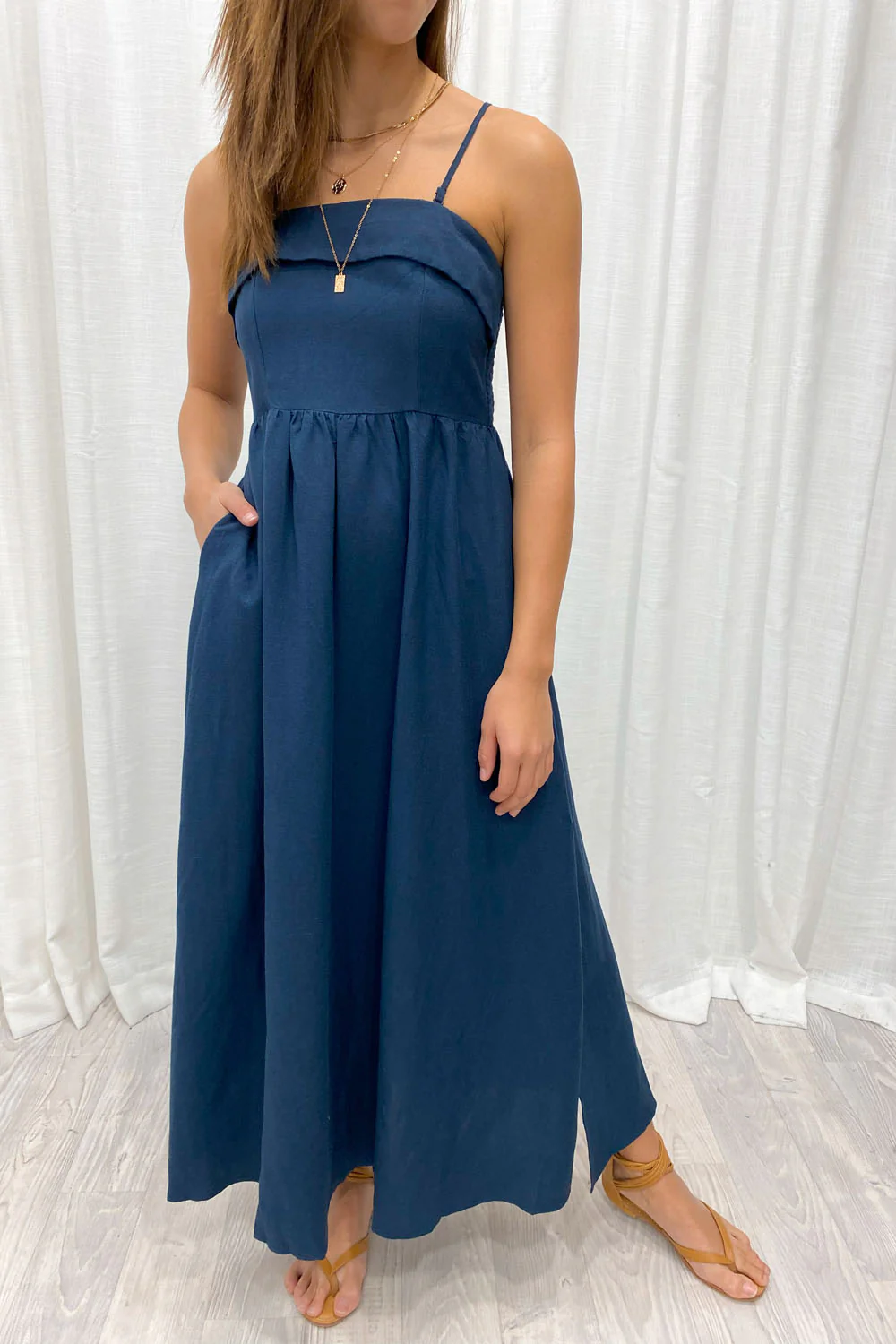 Two Way Maxi Dress - Black - Image 23