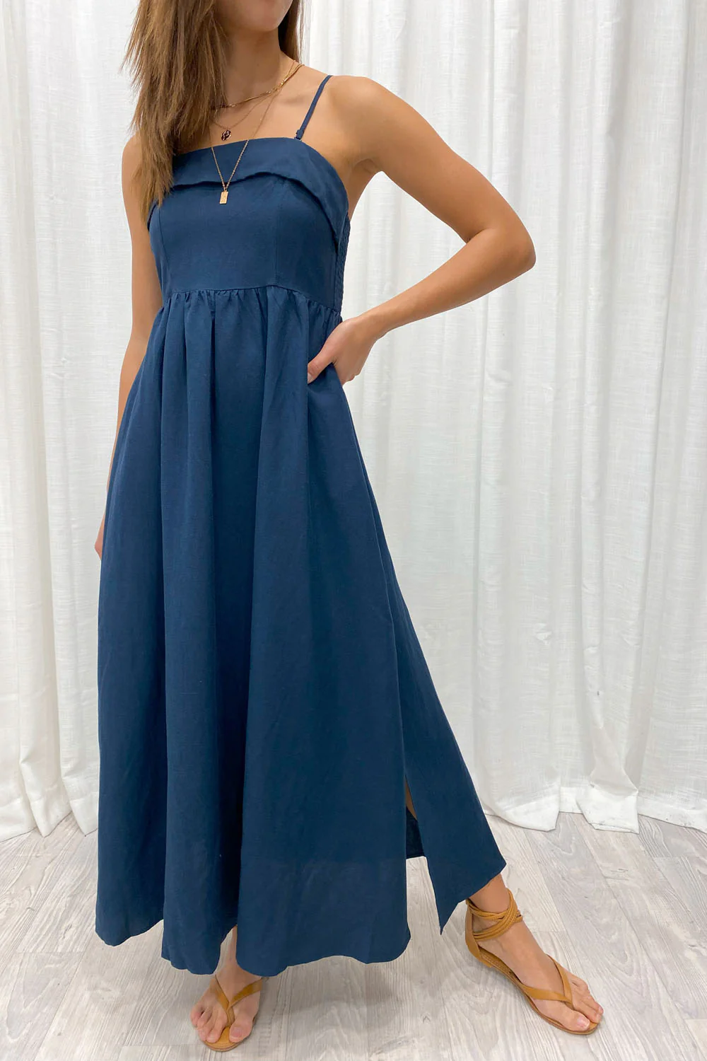 Two Way Maxi Dress - Black - Image 24