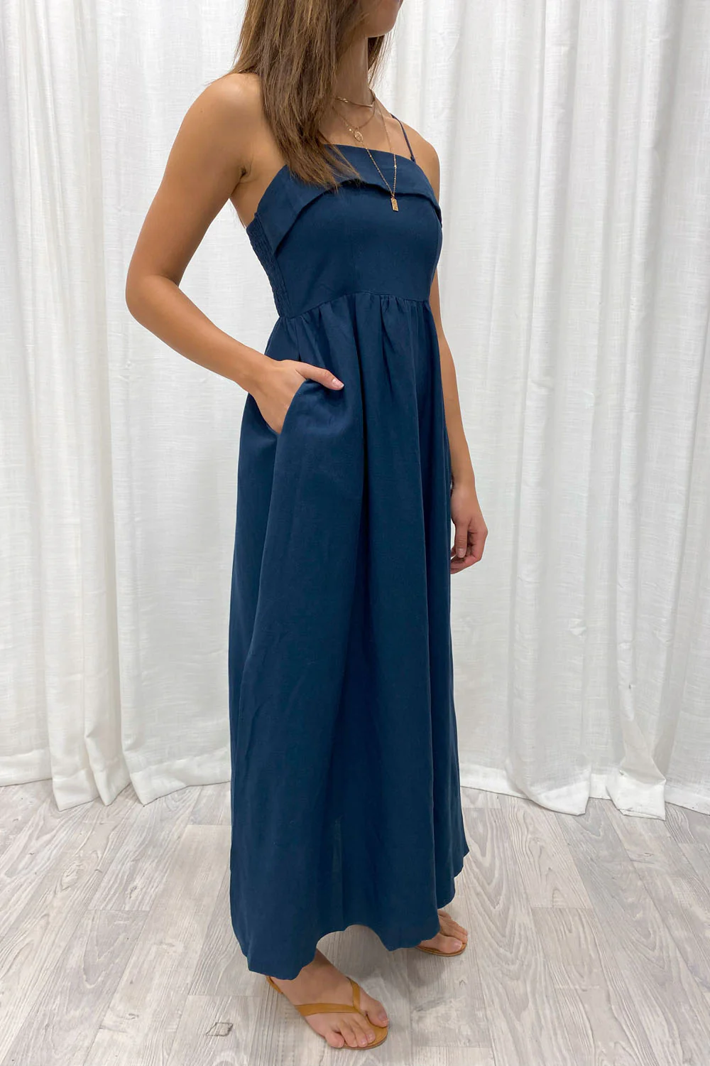 Two Way Maxi Dress - Black - Image 26