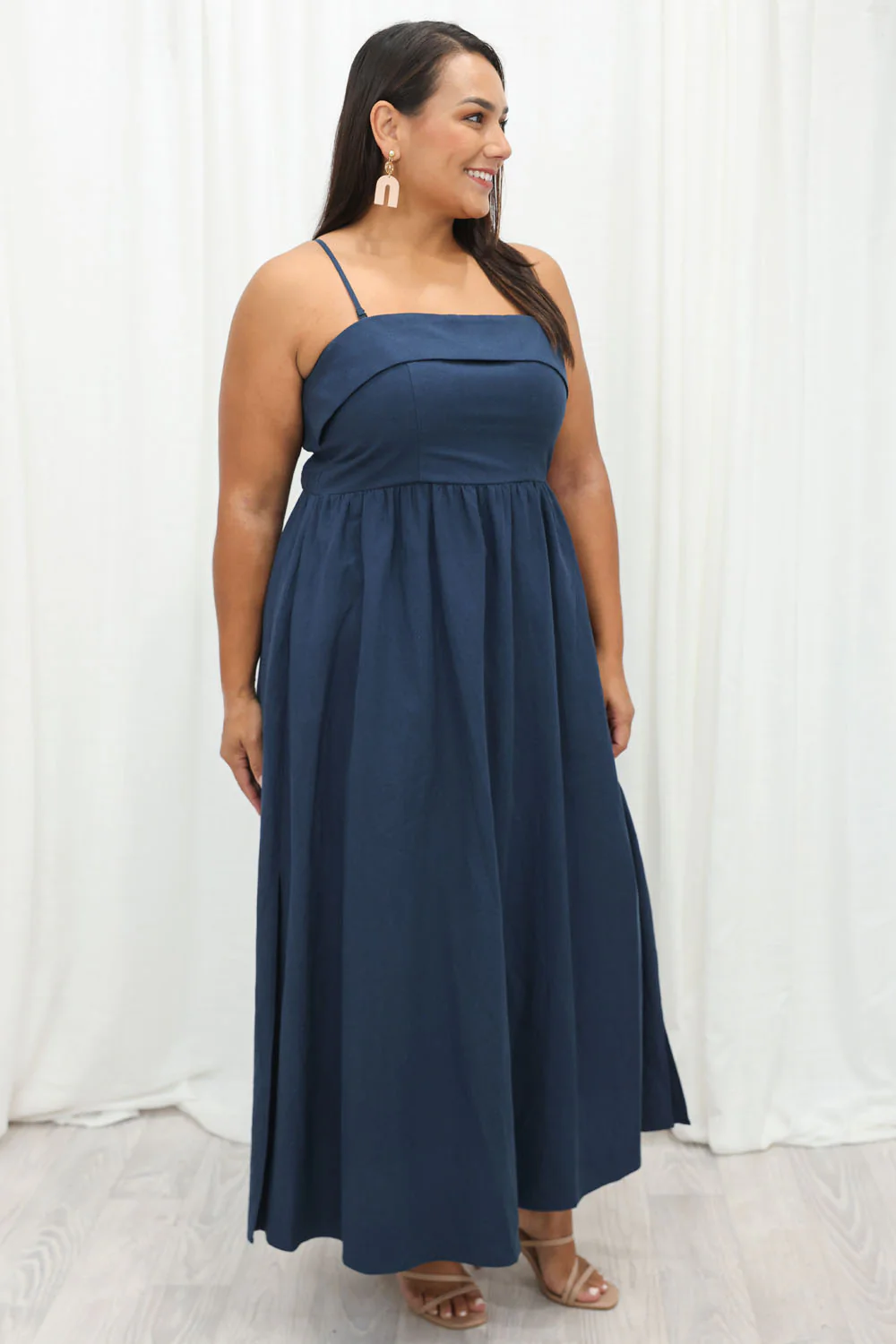Two Way Maxi Dress - Black - Image 30