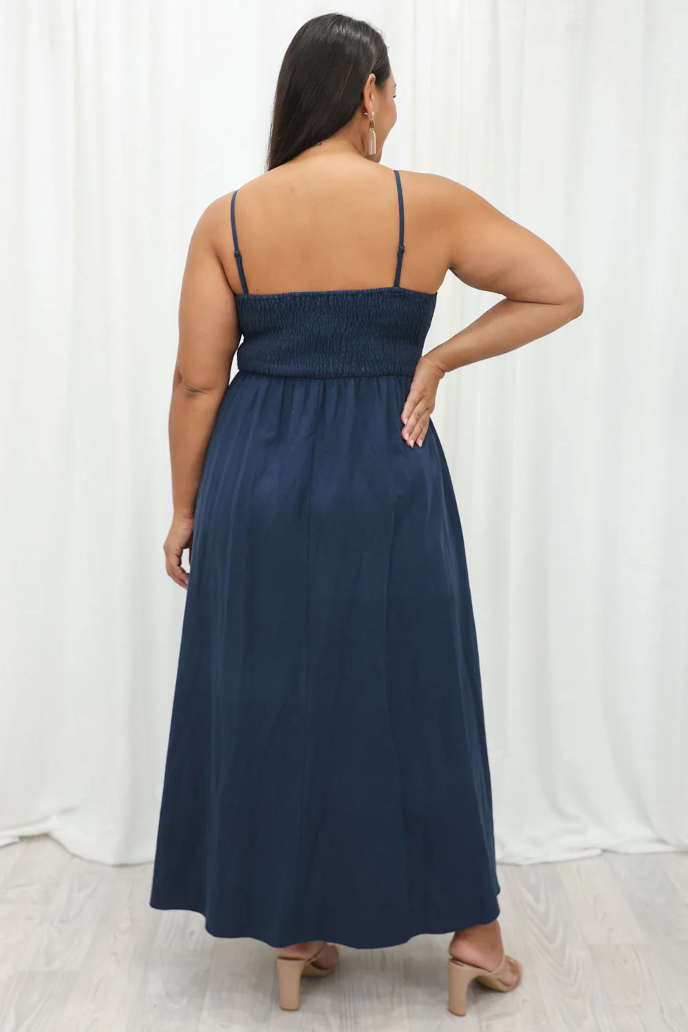 Two Way Maxi Dress - Black - Image 31