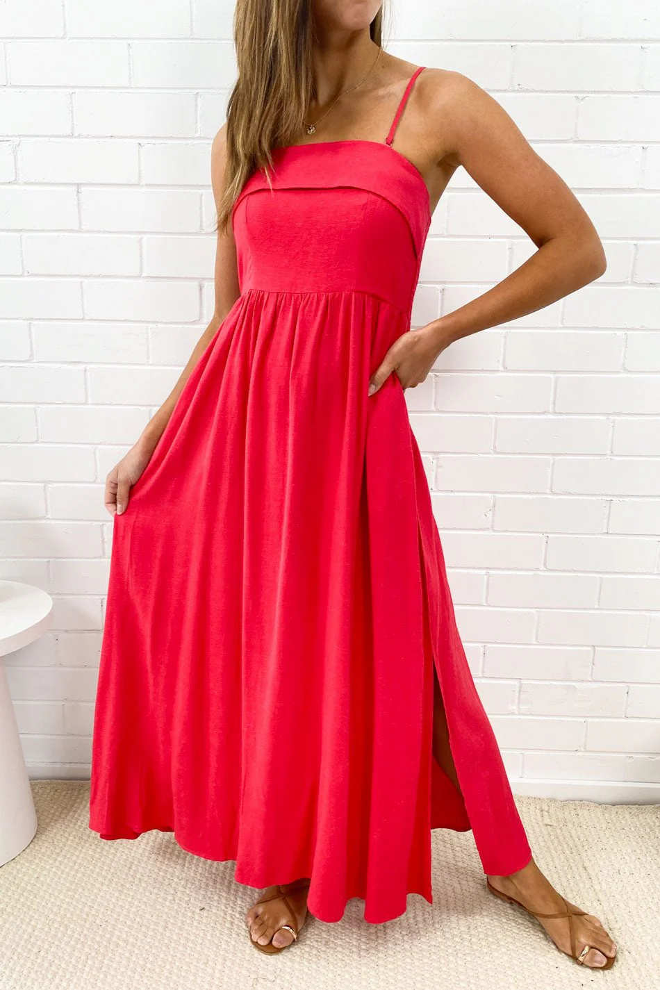 Two Way Maxi Dress - Black - Image 35