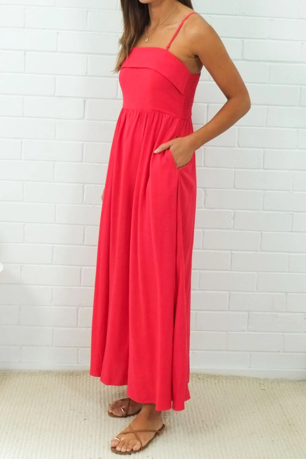 Two Way Maxi Dress - Black - Image 39