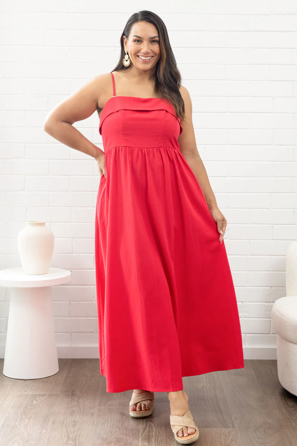 Two Way Maxi Dress - Black - Image 42