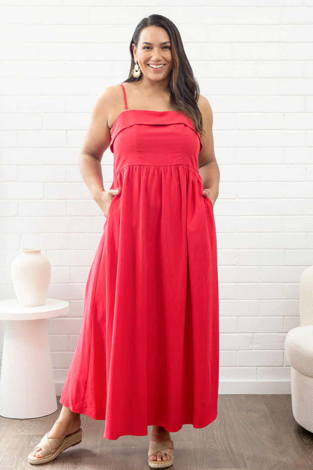 Two Way Maxi Dress - Black - Image 43