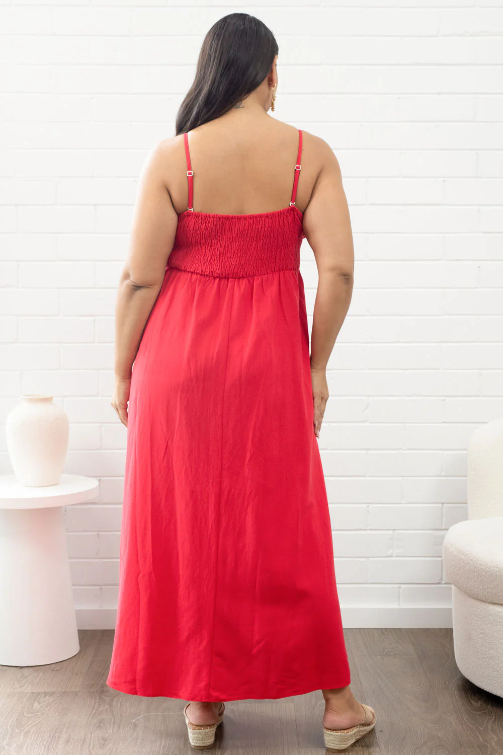 Two Way Maxi Dress - Black - Image 45