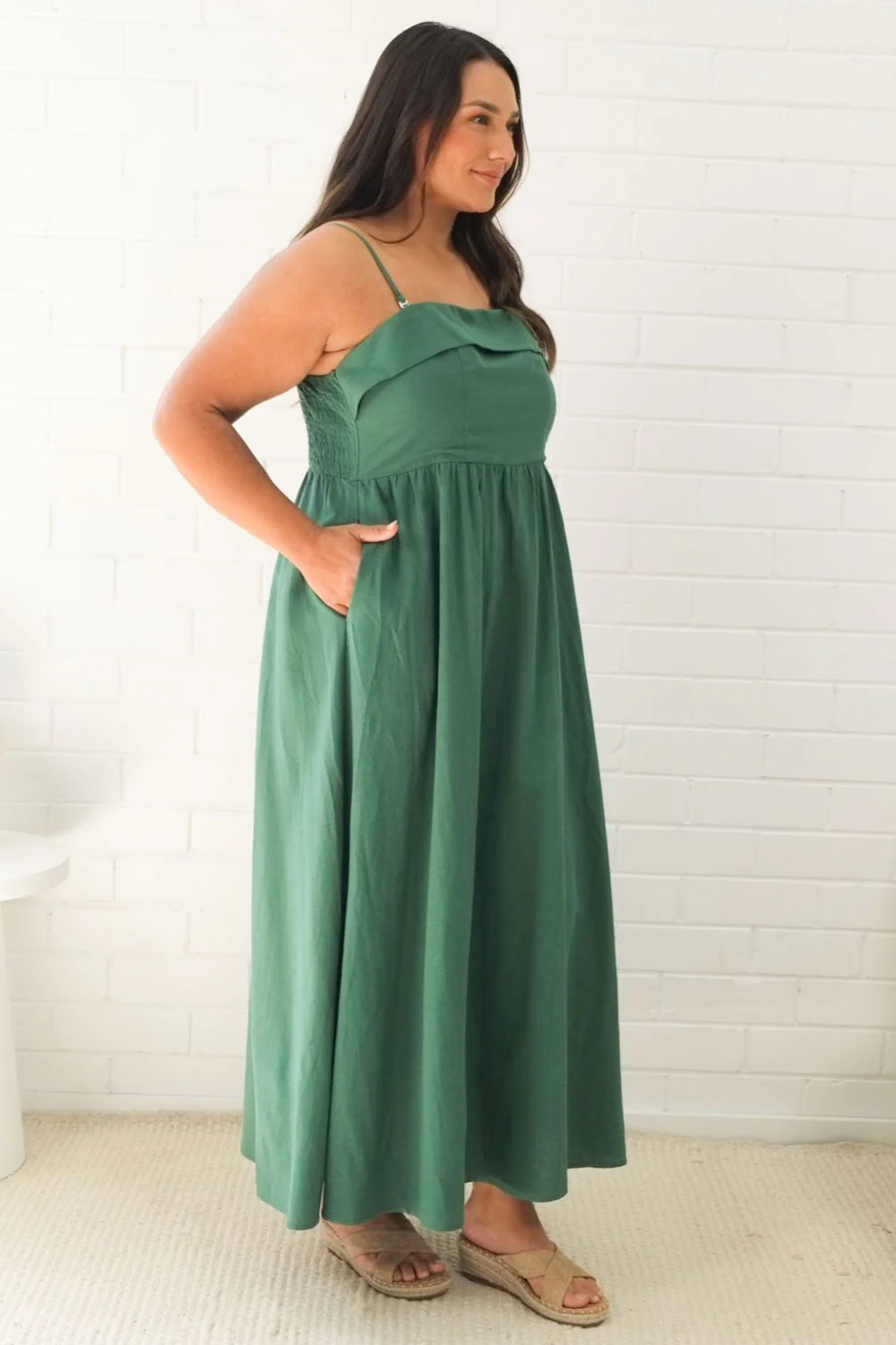 Two Way Maxi Dress - Black - Image 57