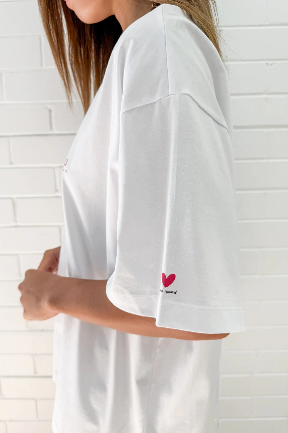 Unsubscribe Oversized Tee - White - Image 15