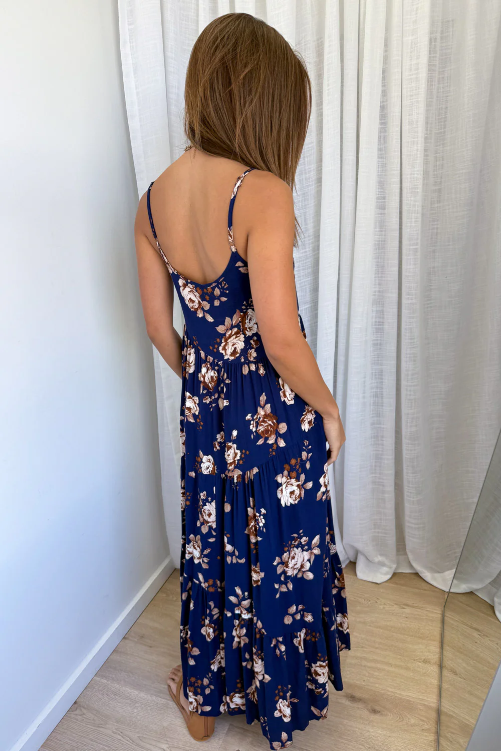 Wendy Dress - Navy Floral - Image 4