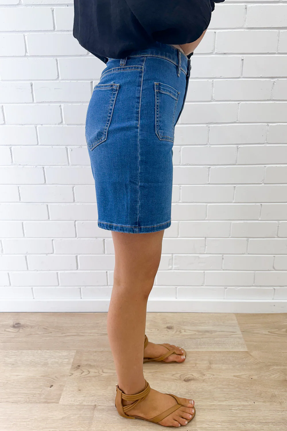 Whitley Shorts - Denim - Image 12