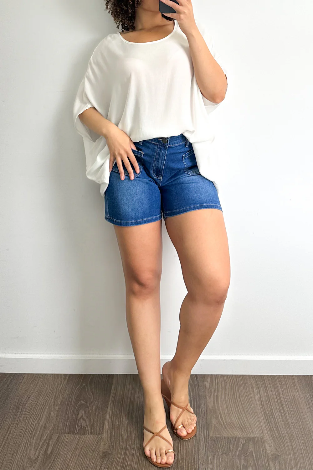 Whitley Shorts - Denim - Image 6