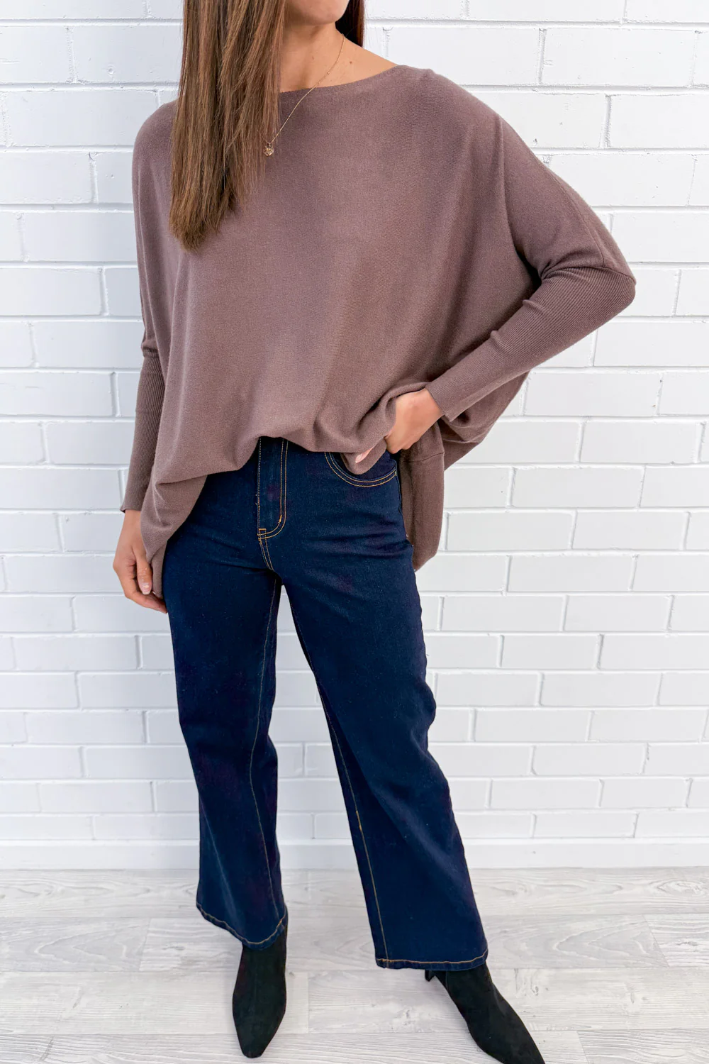 Wren Knit - Chocolate - Image 4