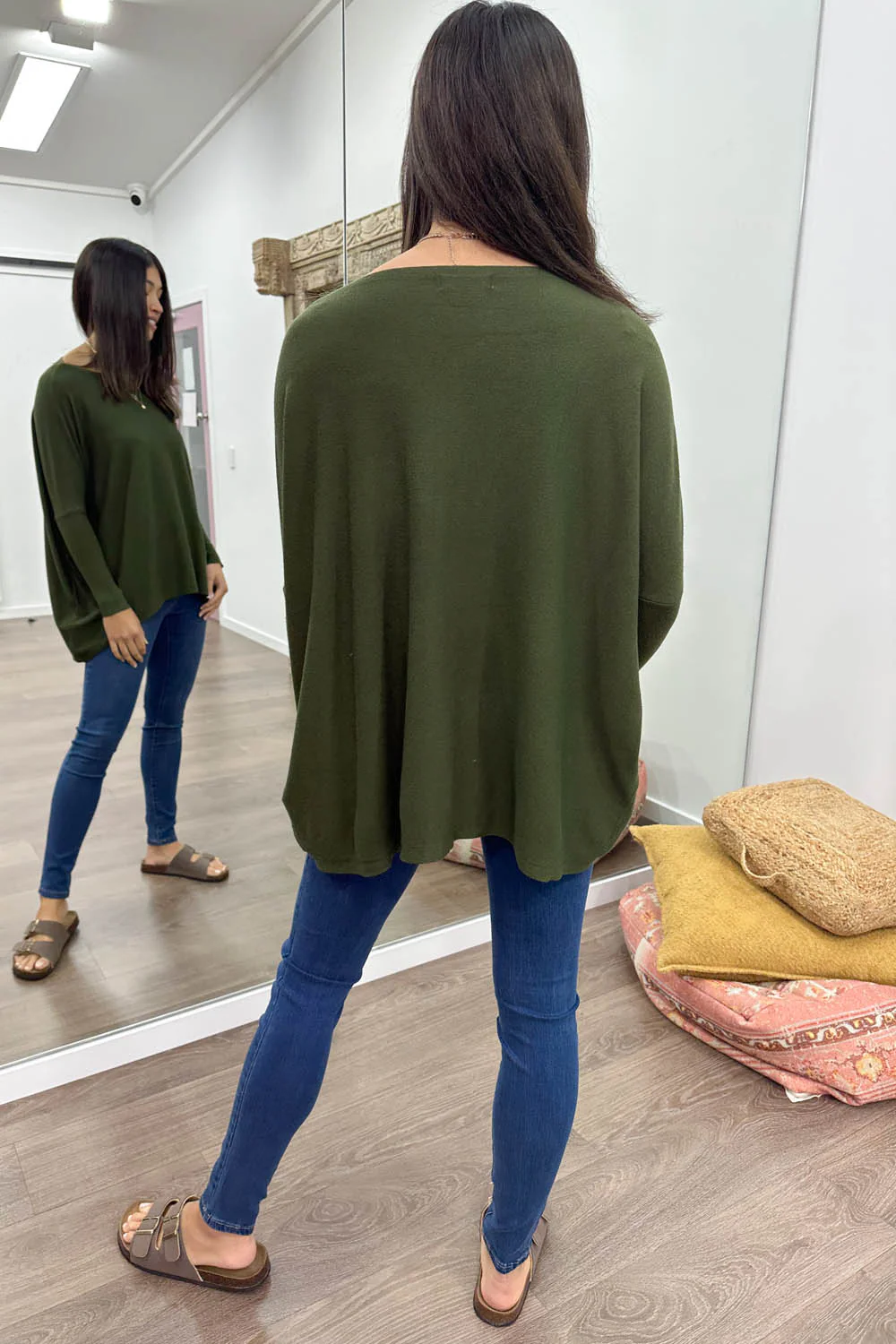 Wren Knit - Olive - Image 4