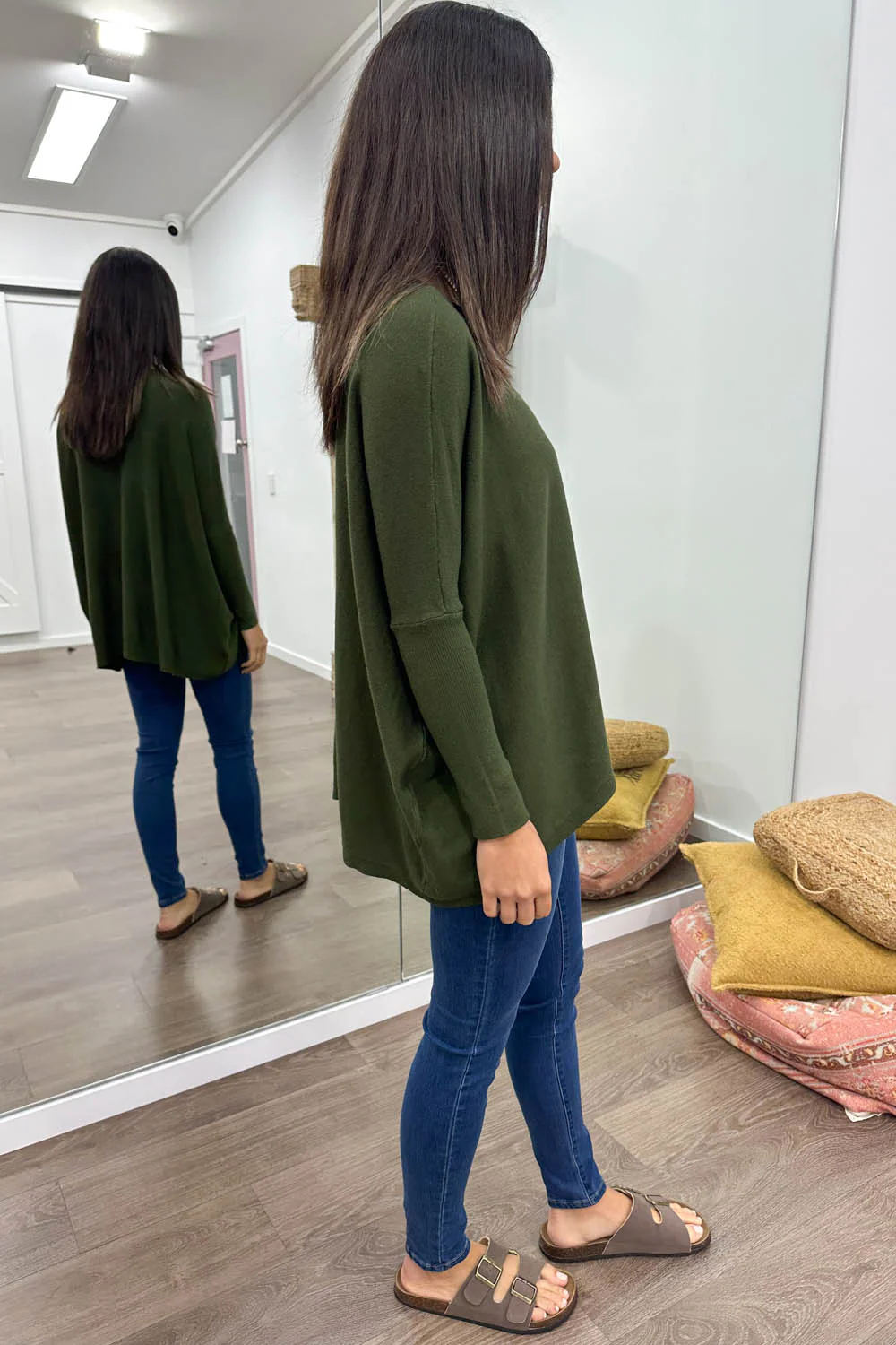 Wren Knit - Olive - Image 5