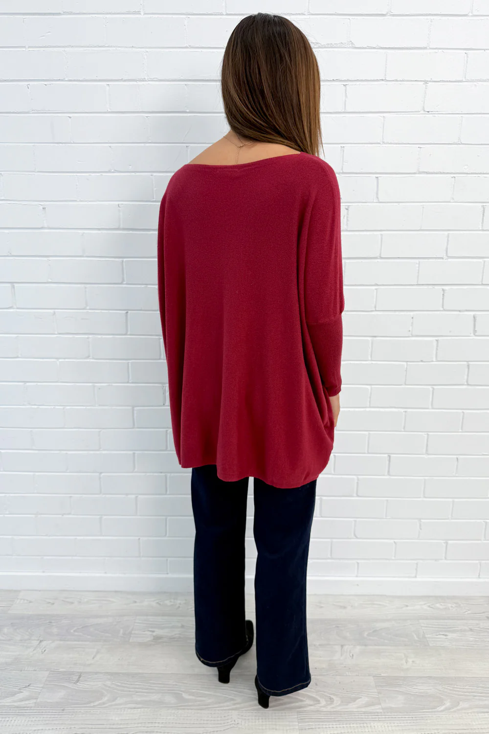 Wren Knit - Wine - Image 10