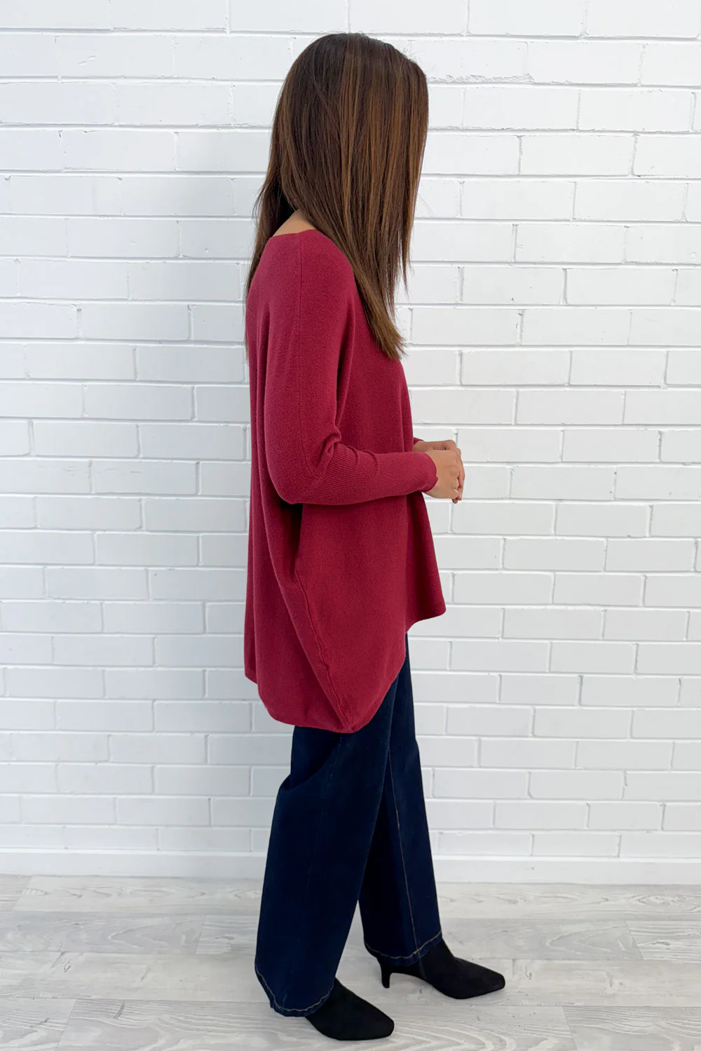 Wren Knit - Wine - Image 9