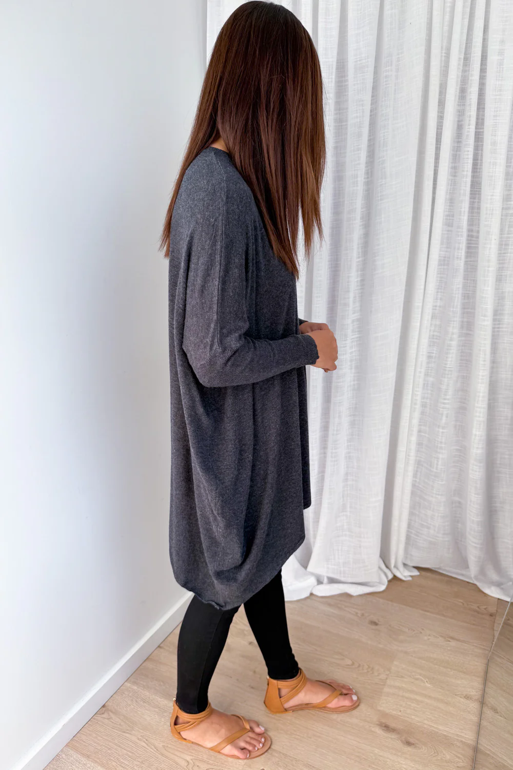 Wrenley Knit - Charcoal - Image 6