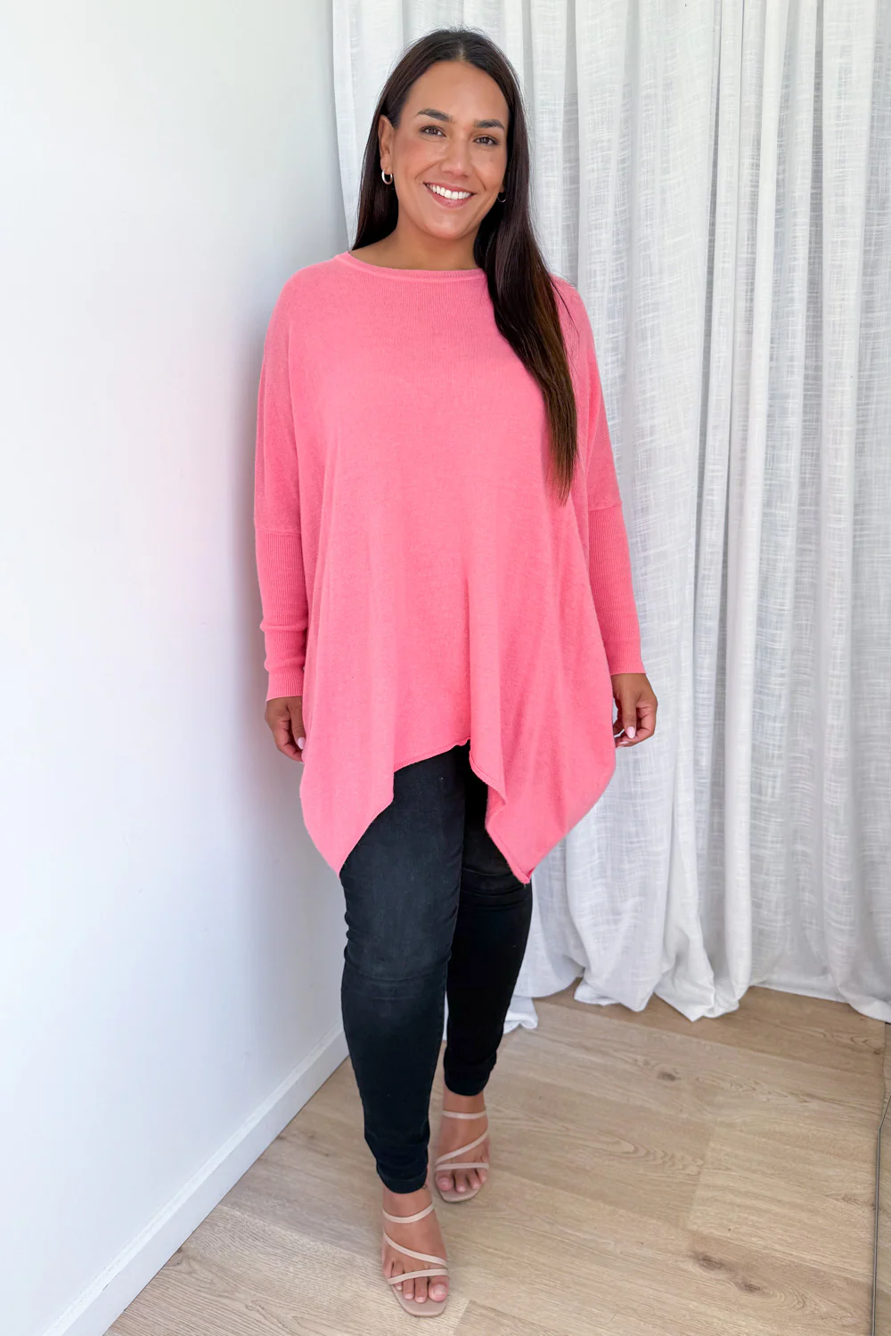 Wrenley Knit - Coral - Image 10