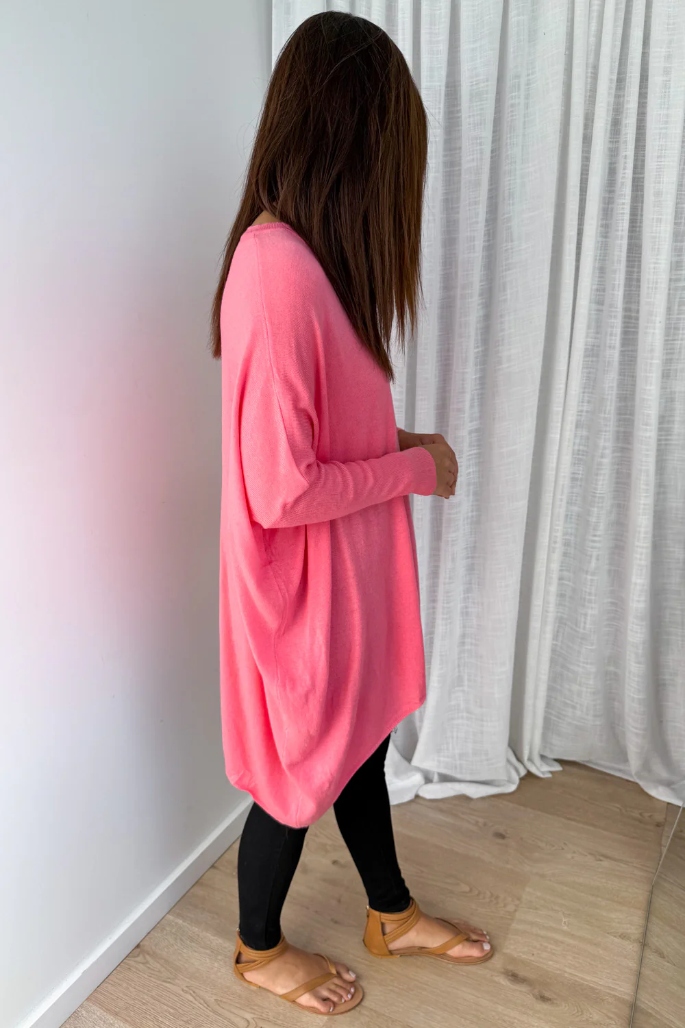 Wrenley Knit - Coral - Image 7