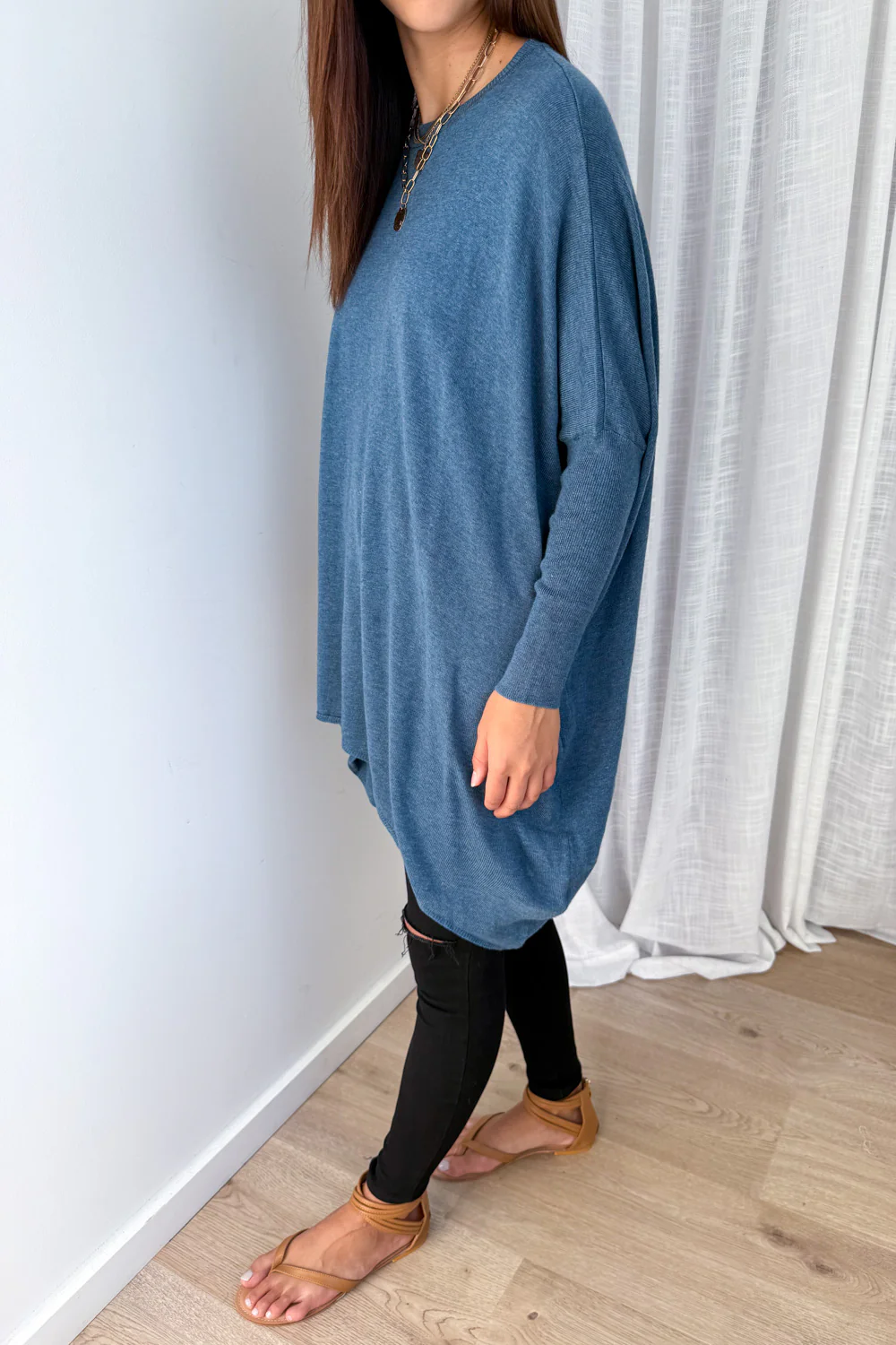 Wrenley Knit - Denim Blue - Image 5