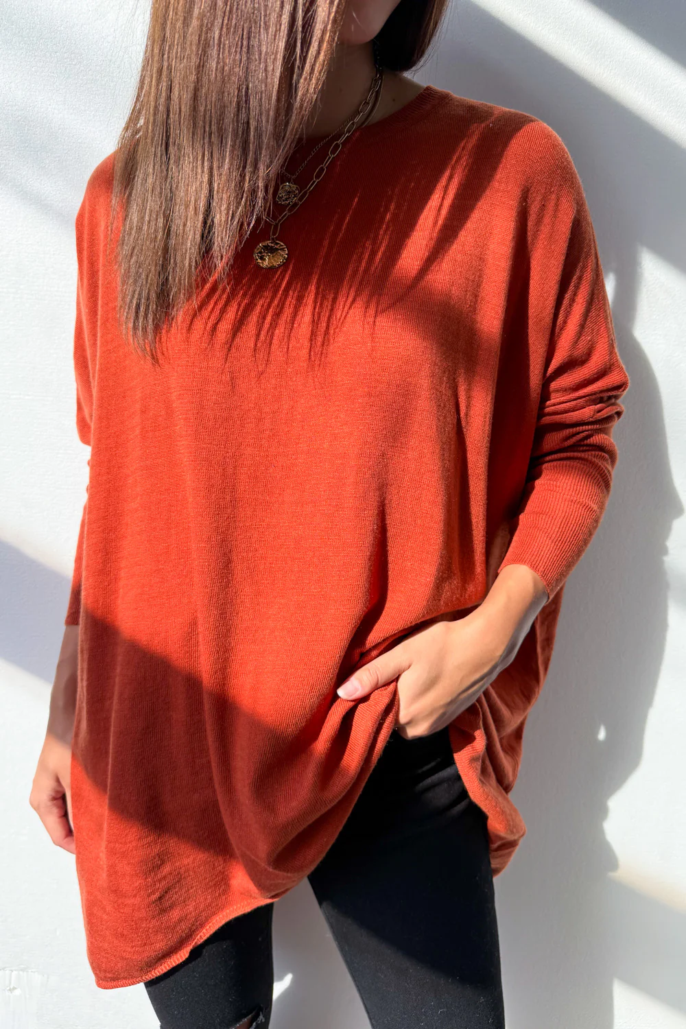 Wrenley Knit - Rust - Image 4