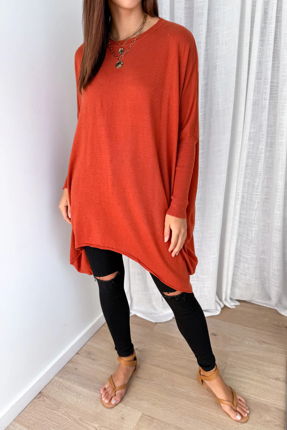 Wrenley Knit - Rust - Image 5