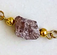 You Are Enough Bracelet - Strawberry Quartz - Image 6