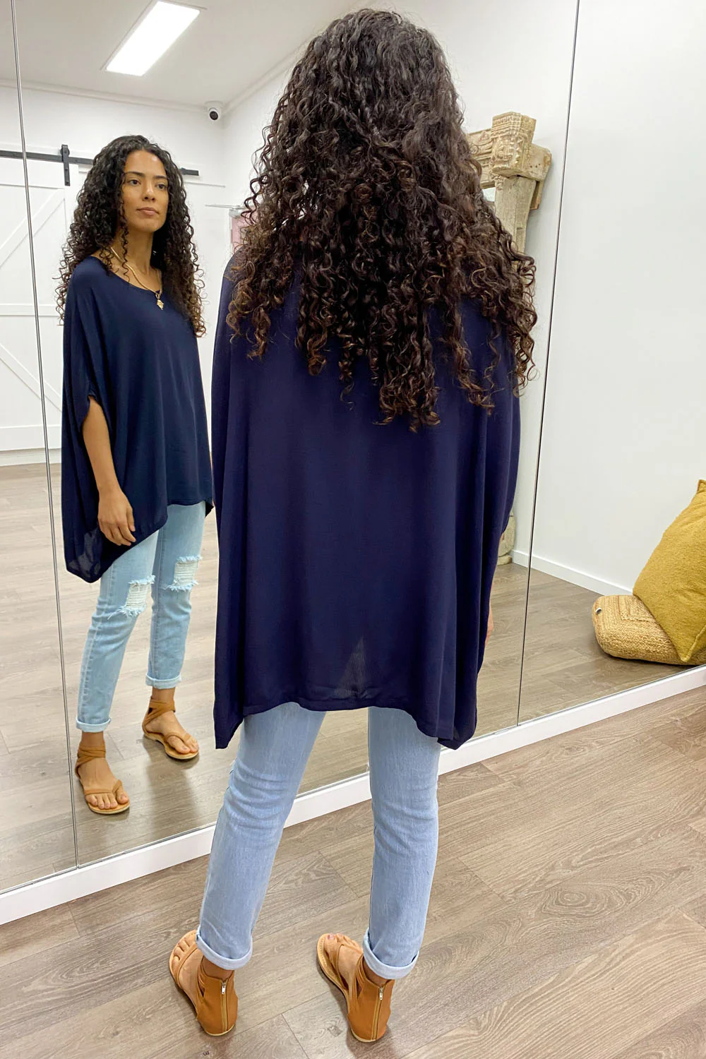 Zara Basic Drape Top - Image 11