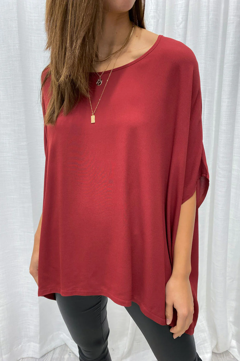Zara Basic Drape Top - Image 12