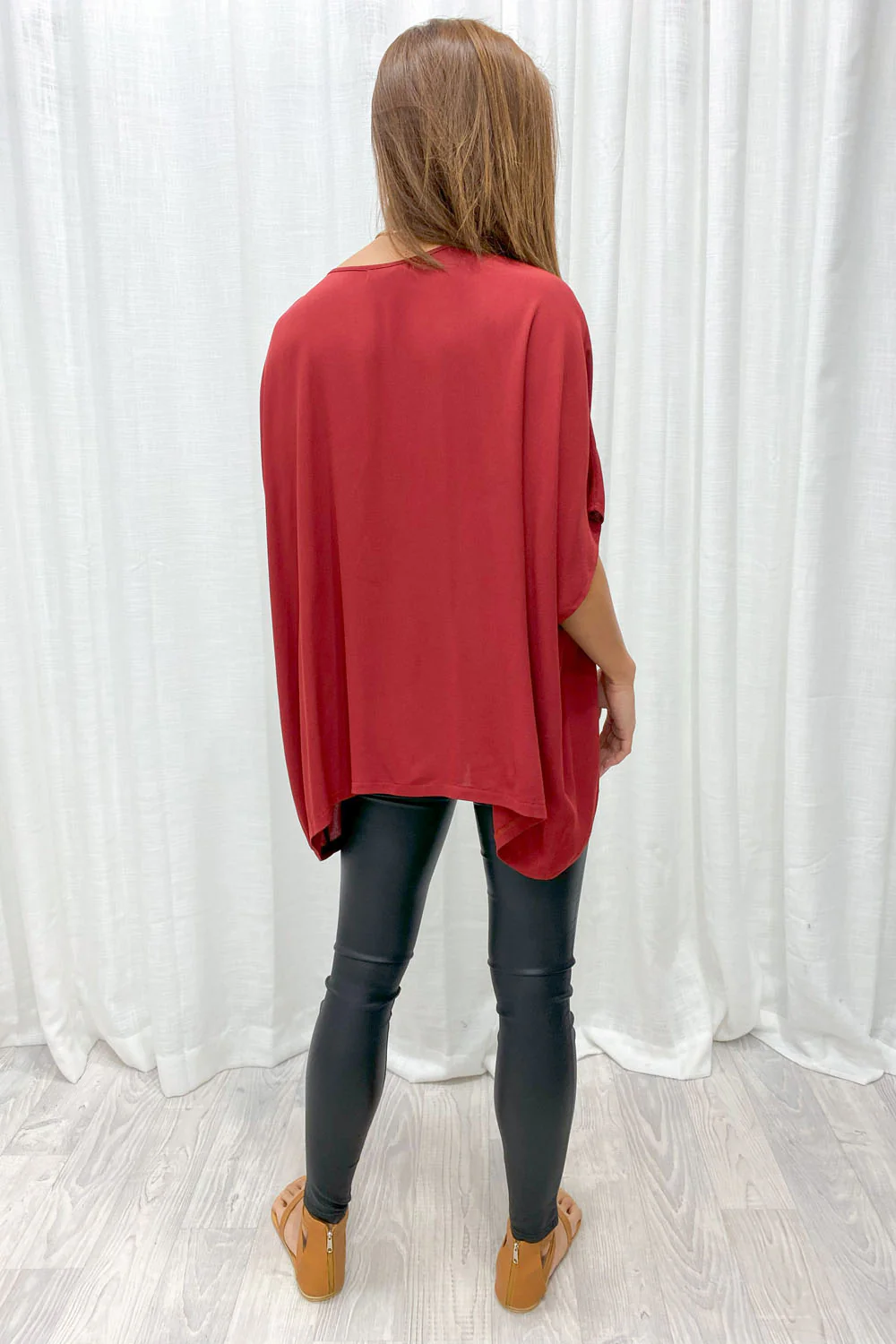 Zara Basic Drape Top - Image 14