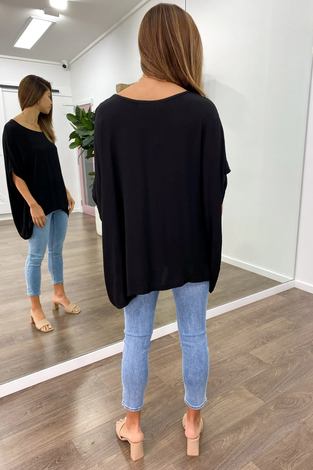 Zara Basic Drape Top - Image 9