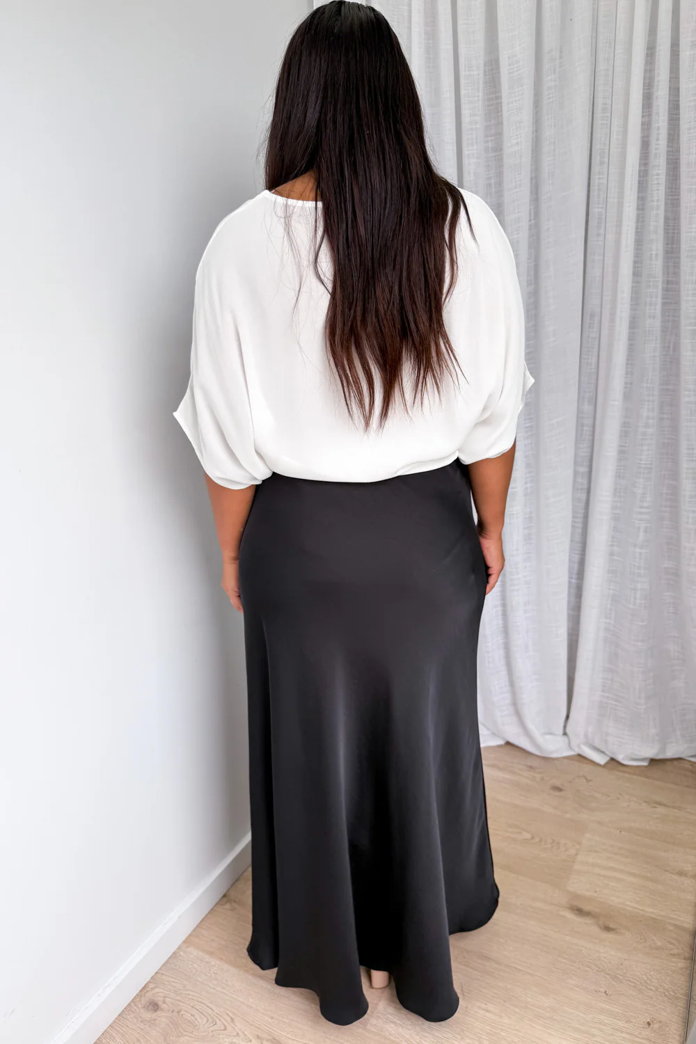 Zara Maxi Skirt - Black - Image 8